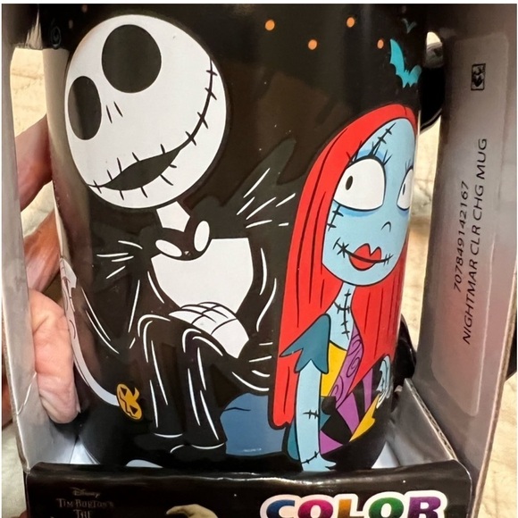 ****Donated****Disney Jack Skellington Color changing mug - Picture 1 of 7